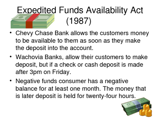 Expedited Funds Availability Act (1987)
