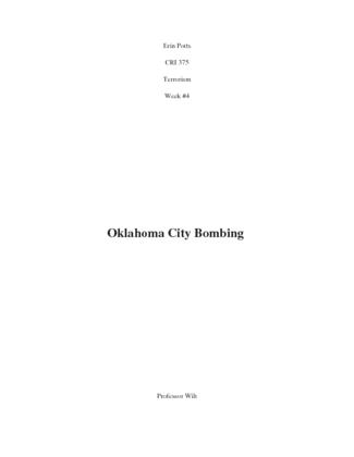 Oklahoma Bombing