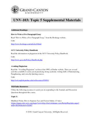 UNV103 T5 Supplemental Materials (1)