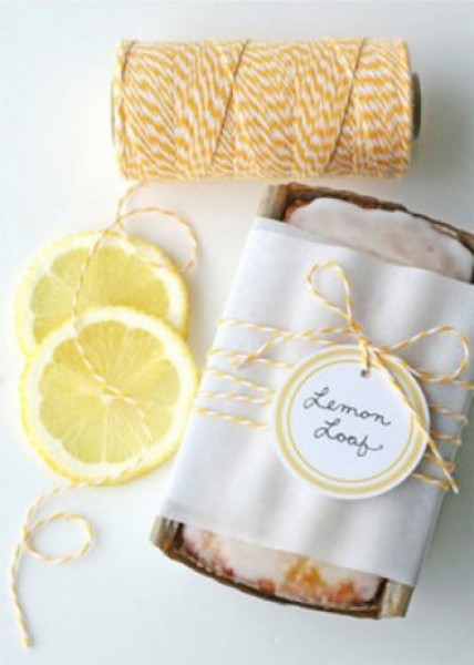Adorable Label for Lemon Loaf Bread