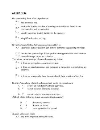FIN200 multiple choice questions use it as a guide only3