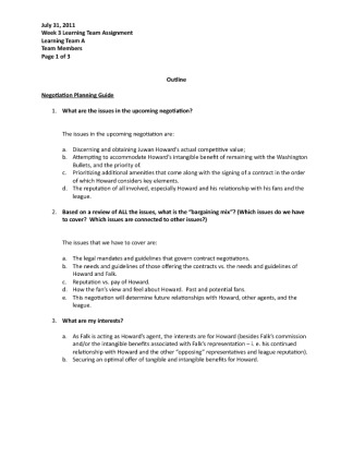 MGT 445 Week 3 Learning Team Assignment Case Study Analysis Part B...
