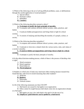 MGT216 Final EXAM  24 questions   Sample 4