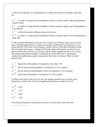 RES 342 Final solution Sample    All 54 questions answers   A (5)