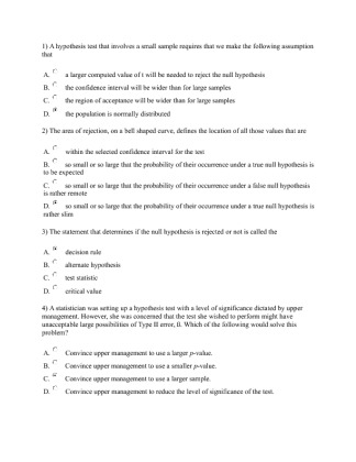 RES 342 Final solution Sample    All 54 questions answers   A (9)