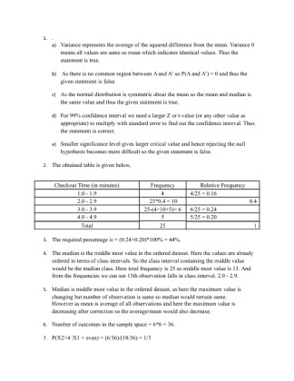 STAT 200 OL4  US2 Sections Final Exam Spring 2015  Complete Solution...