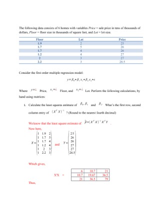 STAT QUESTION  Complete Solution