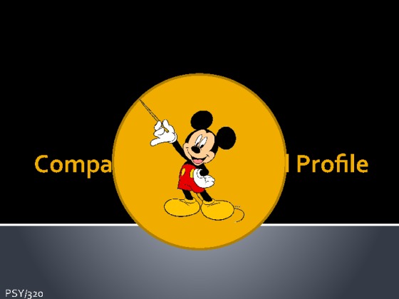 PSY 320 Week 5 Team Company Motivational Profile Presentation