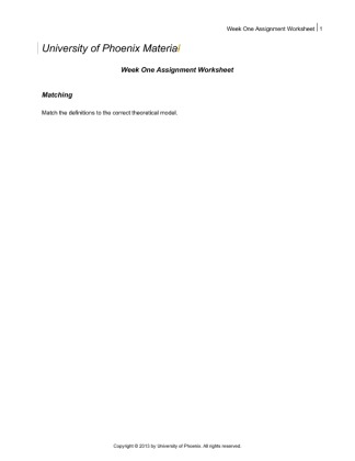 PSY410 clinical assessment Worksheet