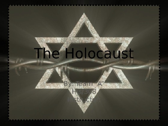 HIS 308 Week 4 Learning Team Assignment Holocaust Presentation (UOP Course)
