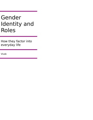 PSY 265 Week 3 Assignment Gender Identity