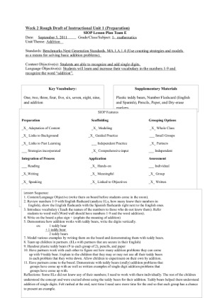 SEI 300 Week 2 Learning Team Assignment Rough Draft of Instructional...