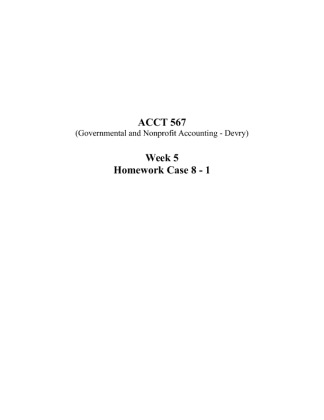 ACCT567 Week 5 Homework Case 8   1