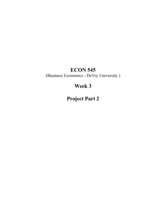 ECON 545 Week 5 Project Part 2