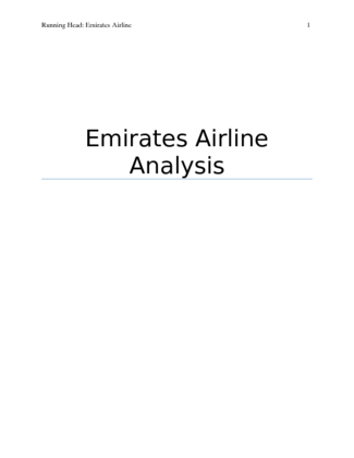 Emirates Airline Analysis
