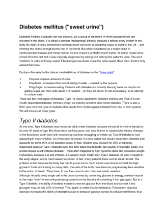 242247593 diabetes mellitus case study