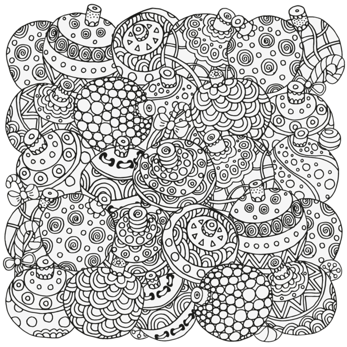 Adult Coloring Pages Pack of 7