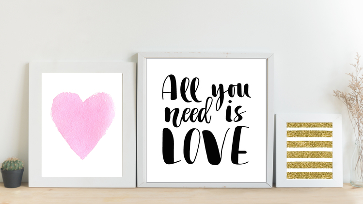 All You Need is Love Valentines Printable Packet