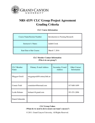 CLC agreement Mar. 31st