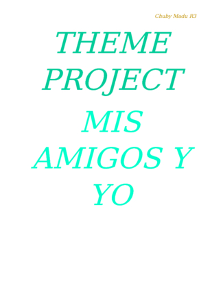 THEME PROJECT