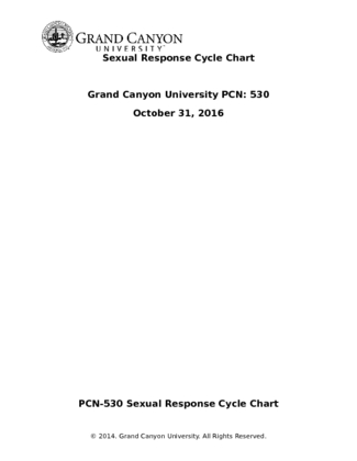 Sexual Response Cycle Chart