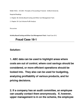 ACC 206 Week 4 DQ 1 Fraud Case 18 1