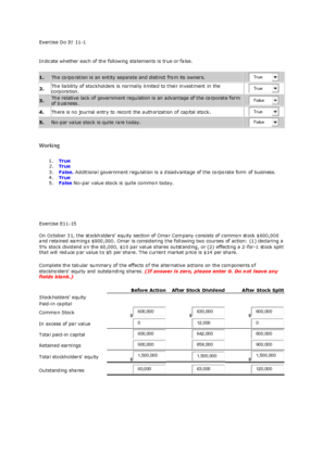 ACC 291 Week 4 WileyPLUS Assignment  Exercise 11 1 ,  E11 15, E11 16...