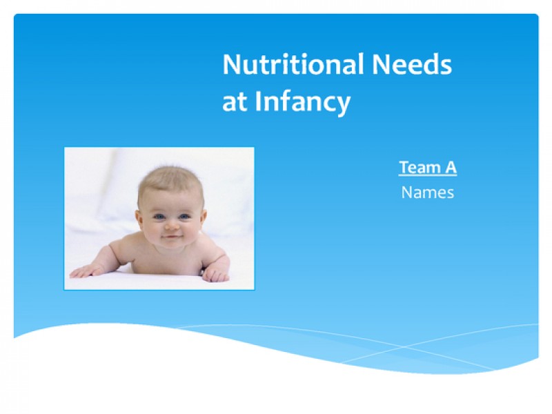 Infancy PowerPoint Presentation