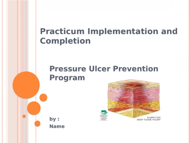 Practicum Implementation and Completion