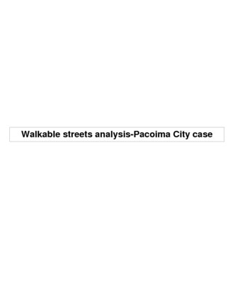 walkable streets analysis pacoima city case(1)