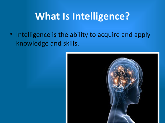 BEH 225 Intelligence Presentation