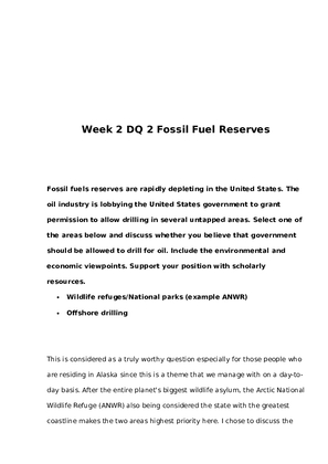 ENV 322 Week 2 DQ 2 Fossil Fuel Reserves 1 686529472
