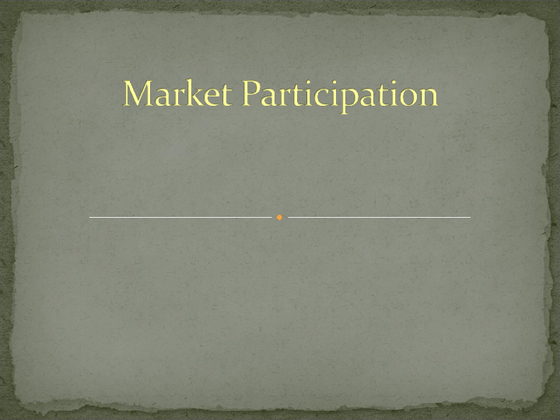 FIN 366 Week 5 Learning Team Assignment Market Participation...