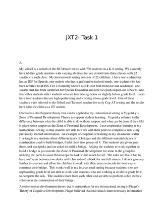 JXT2 Task 