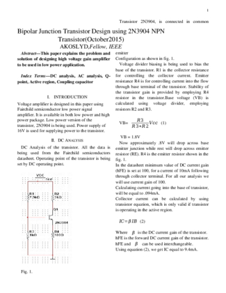 Node voltage analysis and method of mesh currents IEEE Journal