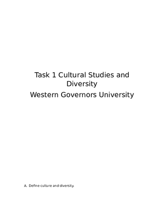 Task1CulturalStudies and Diversity allie 