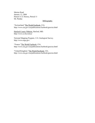 bibliography for american capital project