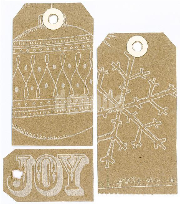 Christmas Gift Tags Fancy