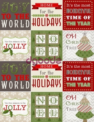 Christmas Printable Filled Labels2