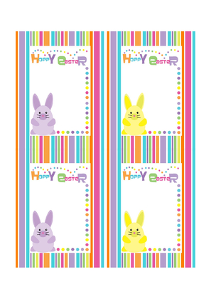 Printable Hoppy Easter