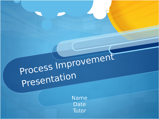  OPS 571 Week 6 Process Improvement Presentation:  Riordan...