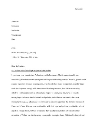  Accounting 321 A Letter To Ms. Phillips [668 Words]