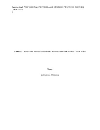  FAM 332   Professional Protocol and Business Practices in Other...