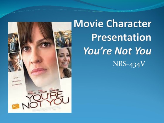  NRS 434V Week 5 Movie Character Health Assessment Presentation  ...