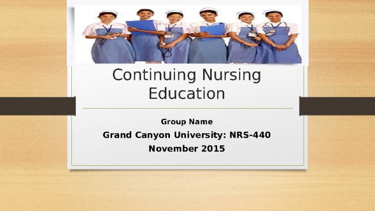  NRS 440V Week 4 CLC: Pros and Cons of Mandatory Continuing Nursing...