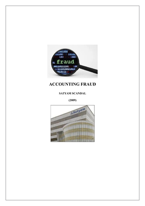 ACC 571 Week 2 Assignment 1   Corporate Fraud Schemes