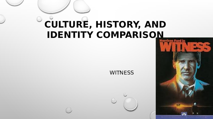COM 315 Week 2 CLC - Culture, History, and Identity Comparison