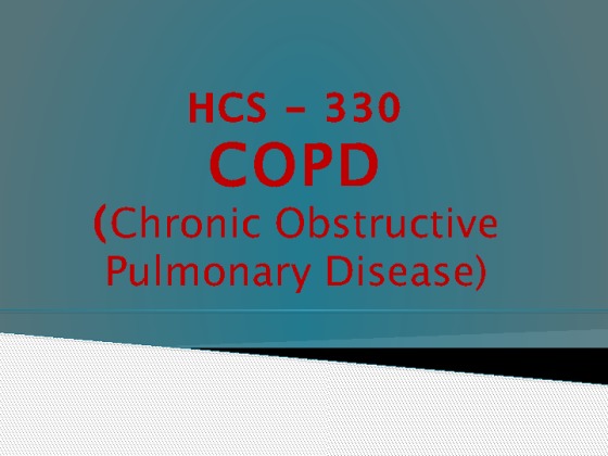 HCS 330 Week 5 Final Adopt a Disease PowerPoint Presentation